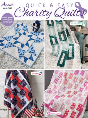 cover image of Quick &amp; Easy Charity Quilts